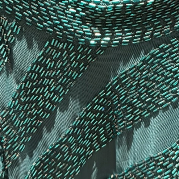 Green Prom/Wedding guest/Formal Occasion Dress St. PATRICK'S DAY - Picture 5 of 16